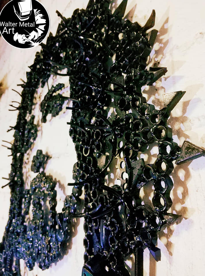 stainless steel metal wall art