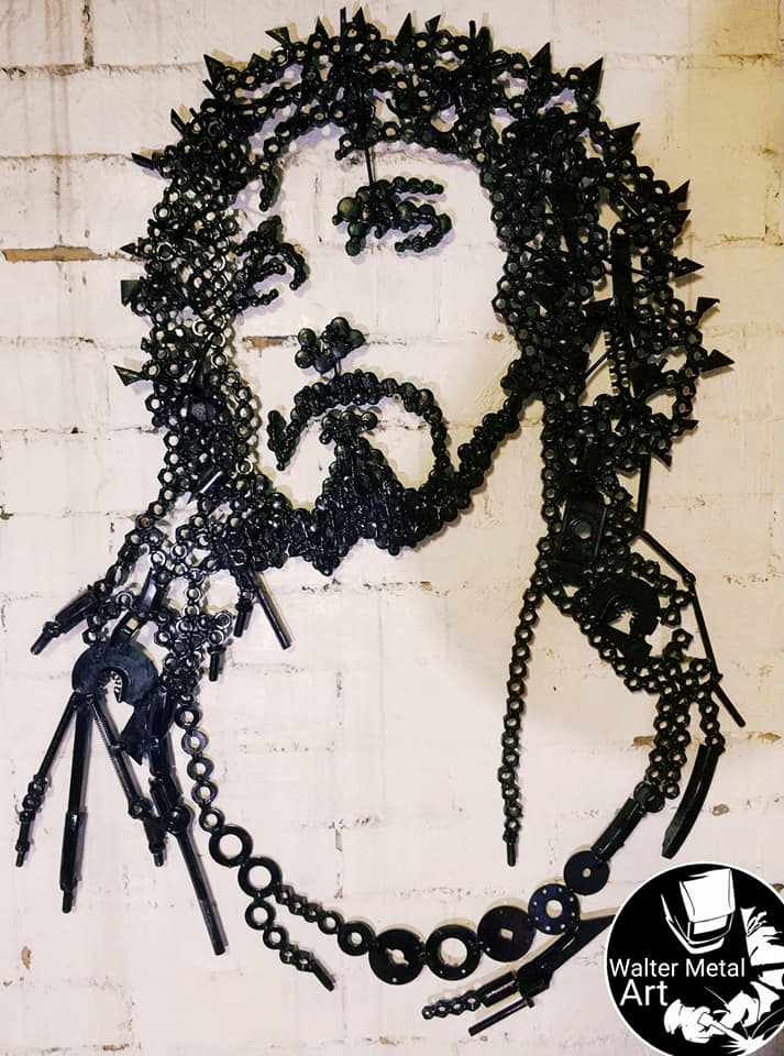 Christ in the crown of thorns .Wall Art, Home Decor, Handmade