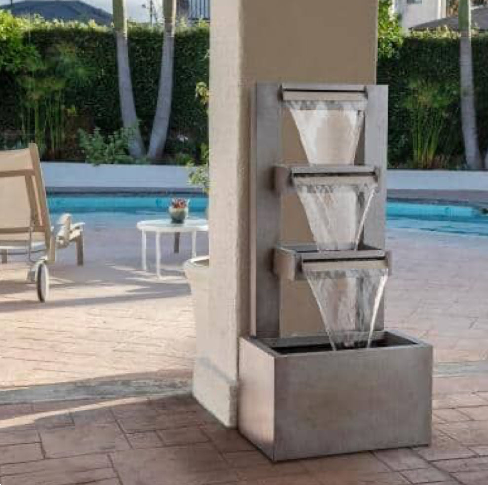 Cascading Waterfall Outdoor Fountain