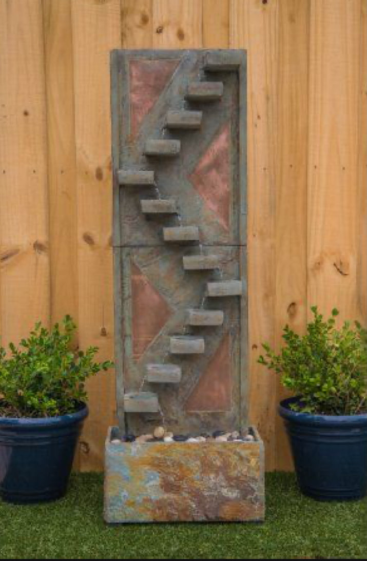 Cascading Waterfall Outdoor Fountain