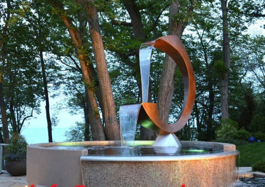 Cascading Waterfall Outdoor Fountain