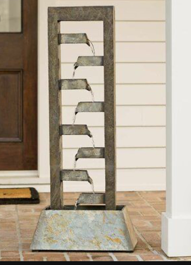 Cascading Waterfall Outdoor Fountain