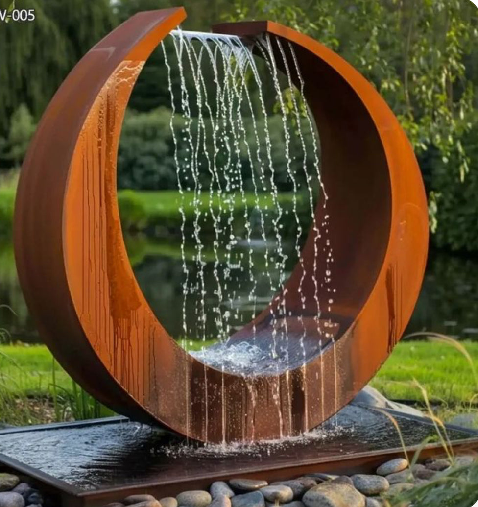 Cascading Waterfall Outdoor Fountain
