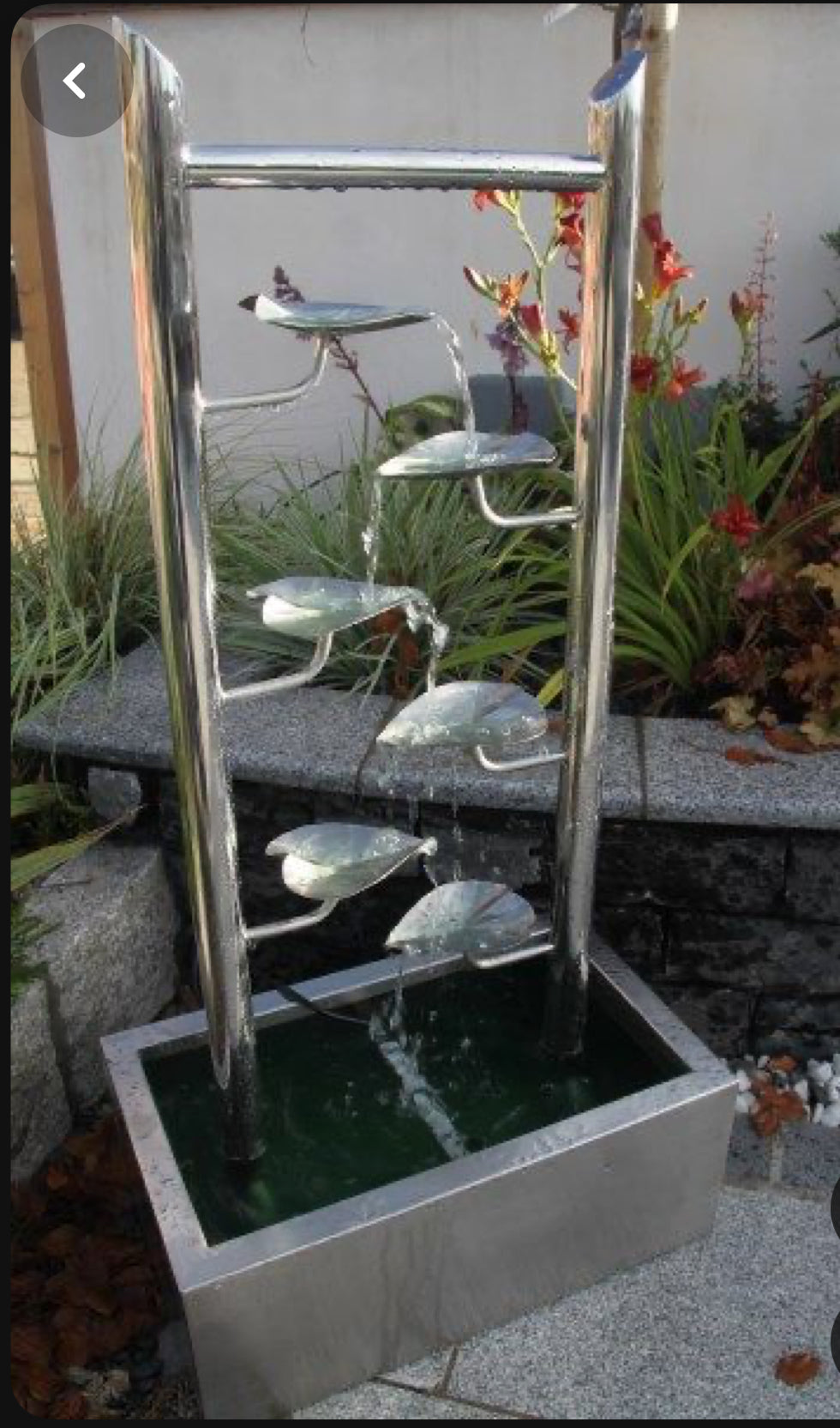 Cascading Waterfall Outdoor Fountain