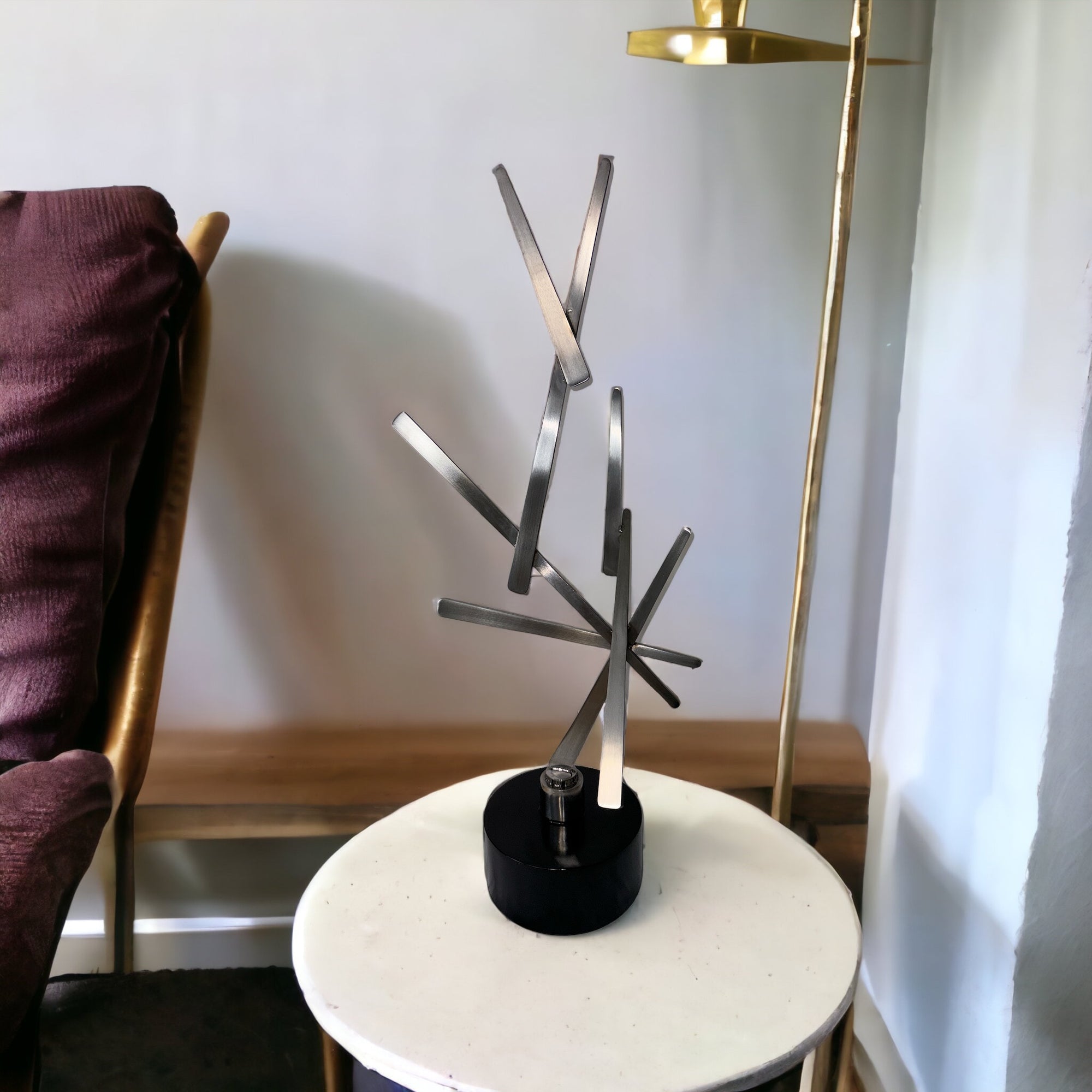 "Pedestal" stainless steel sculpture Sculpture