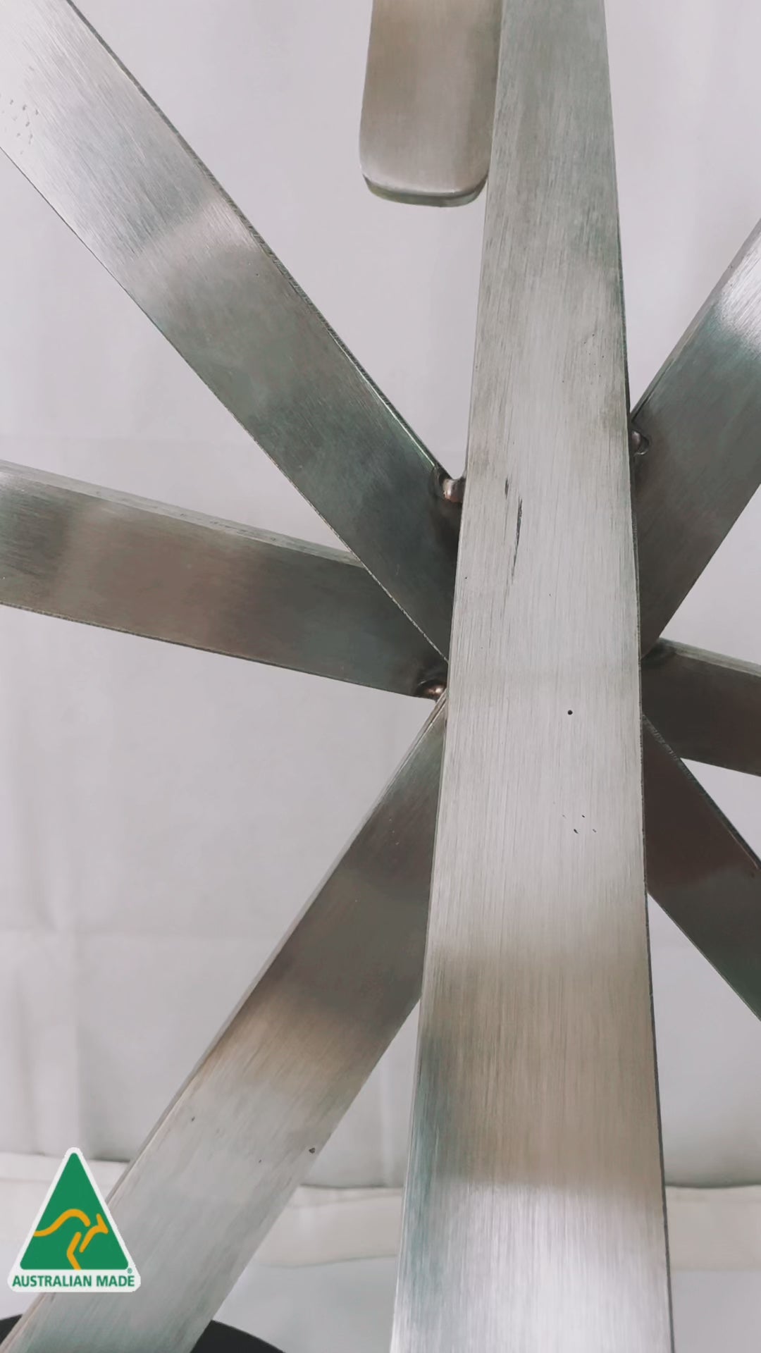 "Pedestal" stainless steel sculpture Sculpture