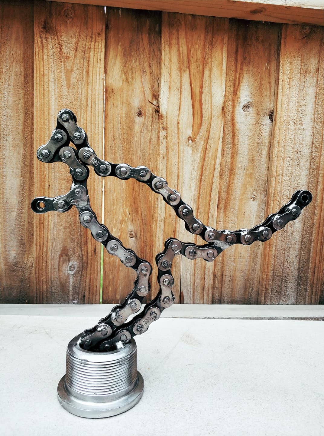 Metal Kangaroo Wildlife Animal Outdoor Sculpture