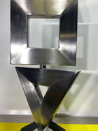 "Delicate Balance "Large Outdoor Modern Stainless Steel Sculpture