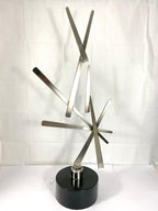 "Pedestal" stainless steel sculpture Sculpture