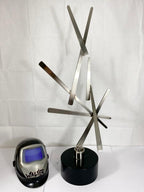 "Pedestal" stainless steel sculpture Sculpture