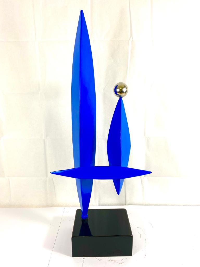abstract metal sculpture