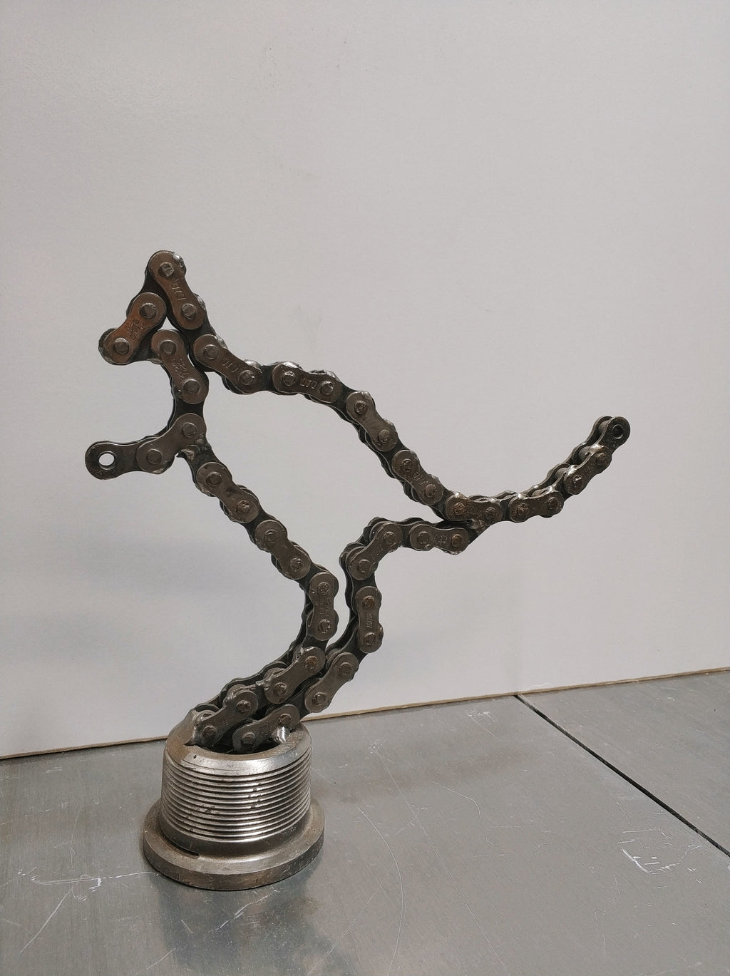 Metal Kangaroo Wildlife Animal Outdoor Sculpture