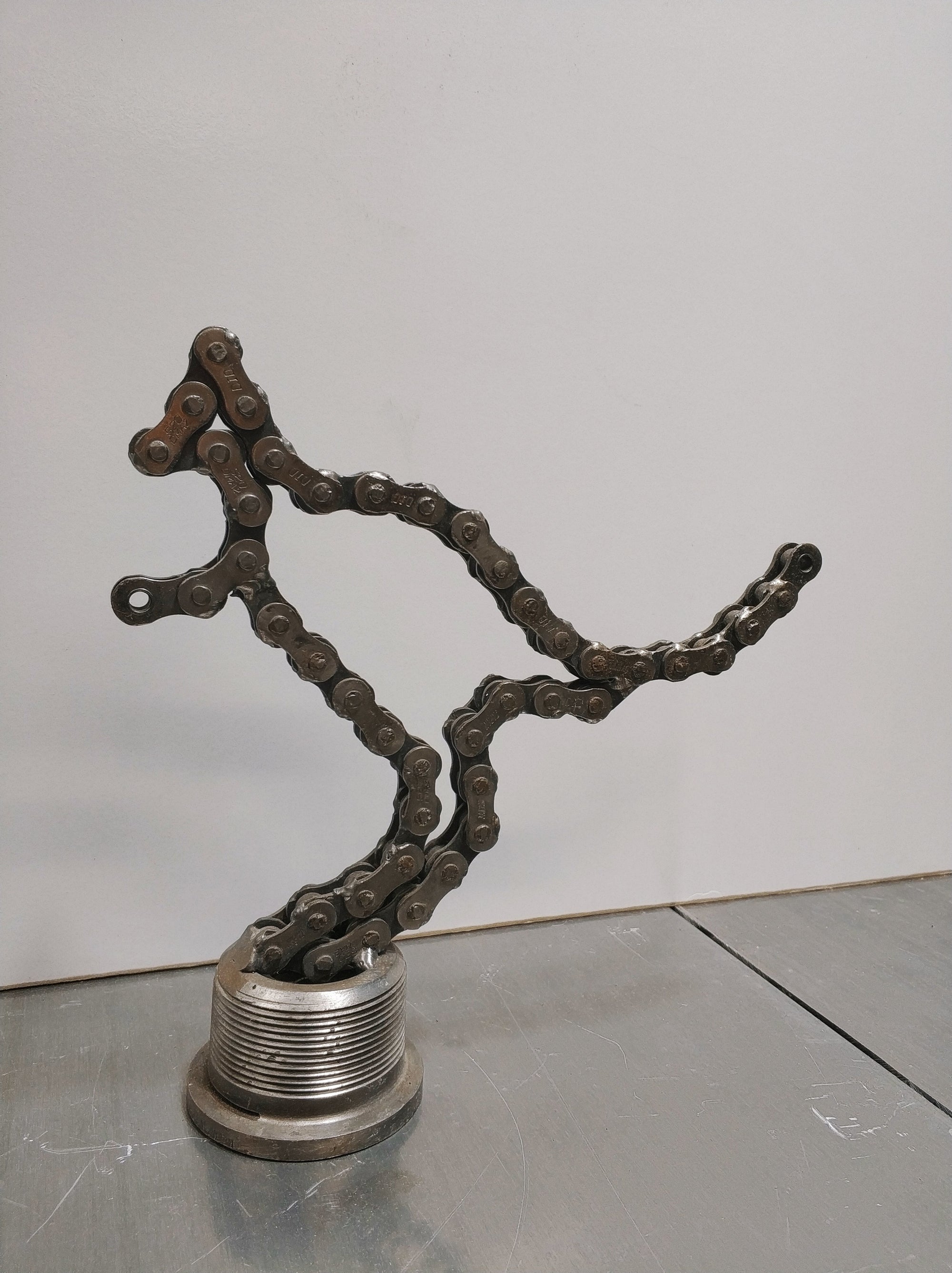 Metal Kangaroo Wildlife Animal Outdoor Sculpture