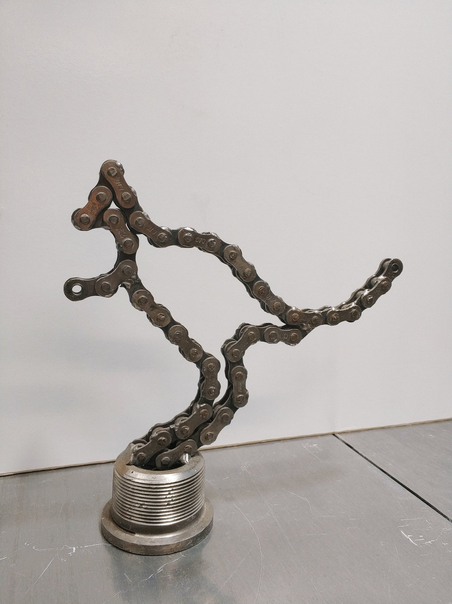 Metal Kangaroo Wildlife Animal Outdoor Sculpture