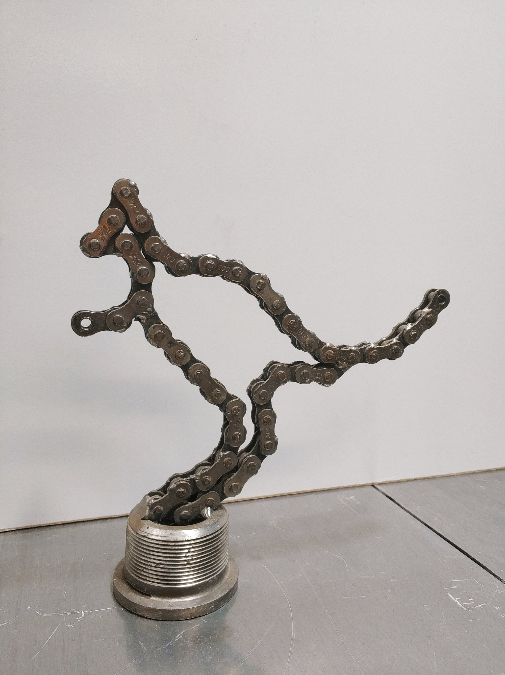 Metal Kangaroo Wildlife Animal Outdoor Sculpture