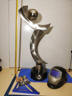 ¨Spiral twist" 316L stainless steel sheet Modern Sculpture
