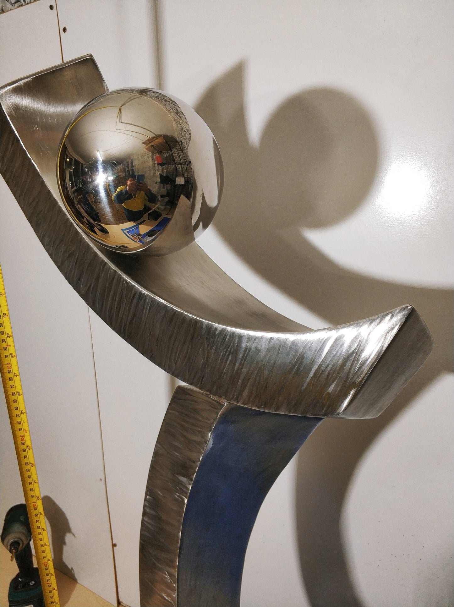 ¨Spiral twist" 316L stainless steel sheet Modern Sculpture