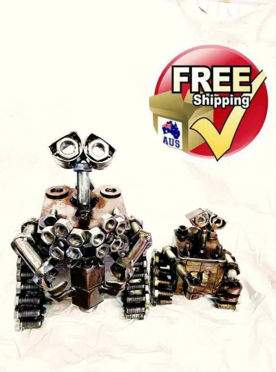 Wall-E Metal Art Sculpture